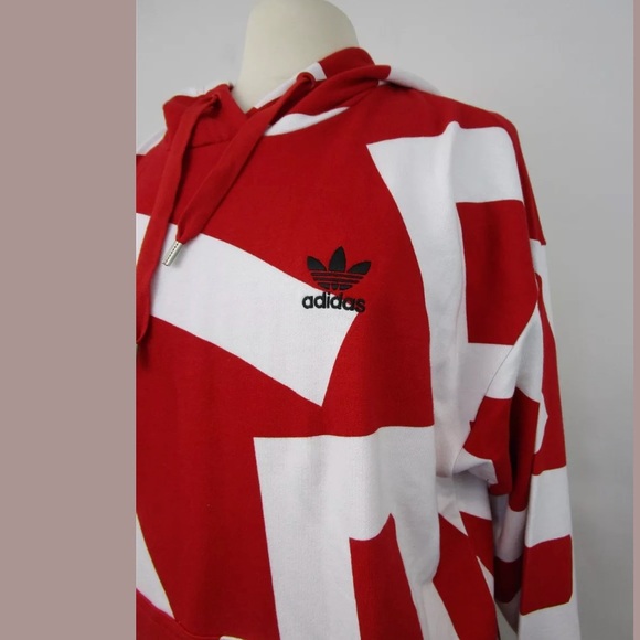1710 Adidas Womens Bold Age Oversized Hoodie NEW - Picture 5 of 6